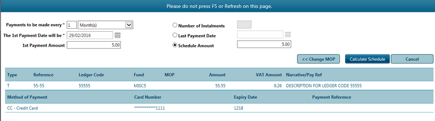 PaymentScheduleSheduleAmount