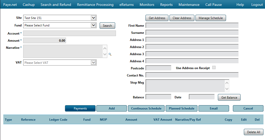 SelectPaymentSchedule